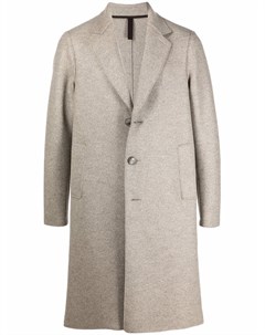 Однобортное шерстяное пальто Harris wharf london