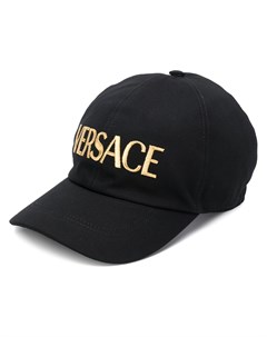 Кепка с вышитым логотипом Versace