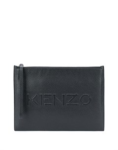 Клатч с тисненым логотипом Kenzo