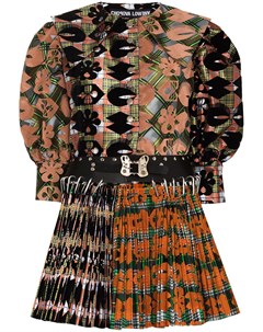 Платье мини с объемными рукавами Chopova lowena