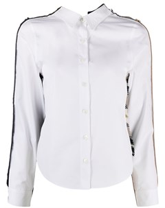 Рубашка с вязаными вставками в стиле колор блок Marni