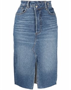 Джинсовая юбка карандаш с завышенной талией Boyish jeans