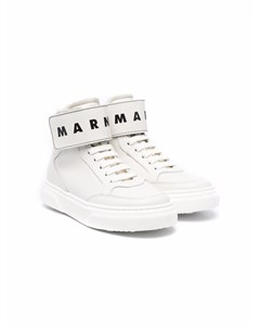 Высокие кроссовки с логотипом Marni kids