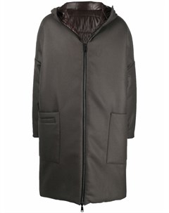 Пальто с капюшоном и стеганой подкладкой Société anonyme