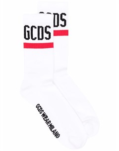 Носки в рубчик с логотипом Gcds