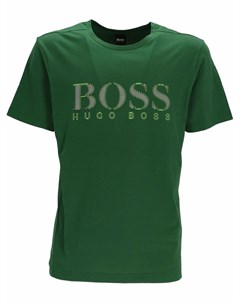 Футболка в полоску с логотипом Boss hugo boss