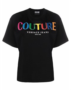 Футболка Since 1988 с логотипом Versace jeans couture