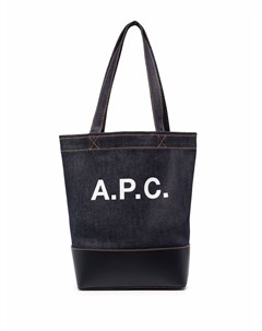 Джинсовая сумка на плечо с логотипом A.p.c.