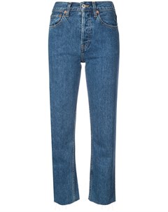 Укороченные джинсы с высокой талией Re/done