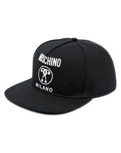 Шестипанельная кепка с логотипом Moschino