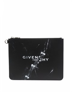 Клатч с графичным принтом Givenchy