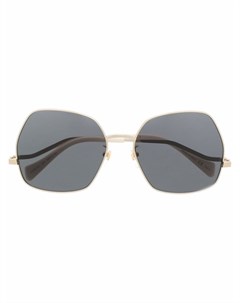 Затемненные солнцезащитные очки в массивной оправе Gucci eyewear