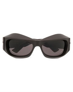 Солнцезащитные очки в скульптурной оправе Bottega veneta eyewear