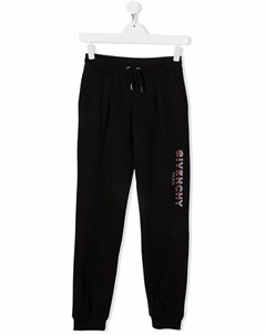 Спортивные брюки с вышитым логотипом Givenchy kids