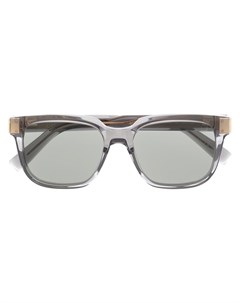 Солнцезащитные очки в прозрачной квадратной оправе Dunhill