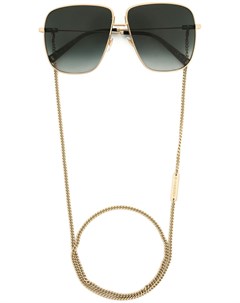 Солнцезащитные очки в массивной квадратной оправе Givenchy eyewear