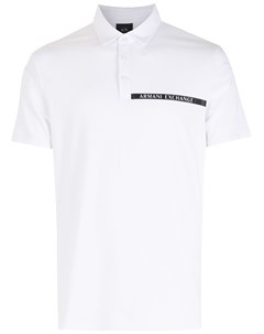 Рубашка поло с логотипом на груди Armani exchange