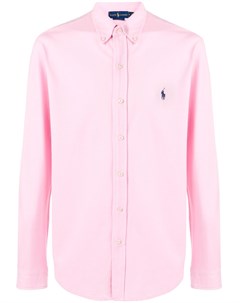 Рубашка на пуговицах с вышитым логотипом Polo ralph lauren