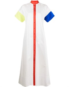 Платье рубашка в стиле колор блок Christopher john rogers