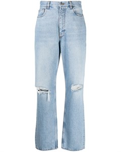 Прямые джинсы с прорезями Etro