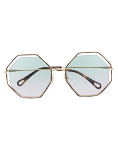 Солнцезащитные очки Poppy в шестиугольной оправе Chloé eyewear