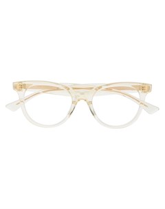 Очки в прозрачной квадратной оправе Bottega veneta eyewear