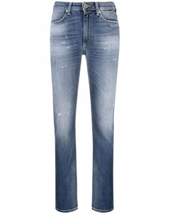 Прямые джинсы с эффектом потертости Dondup