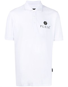 Рубашка поло с короткими рукавами и нашивкой логотипом Philipp plein