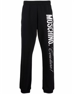Спортивные брюки с логотипом Couture Moschino