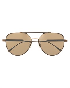 Солнцезащитные очки авиаторы с двойным мостом Bottega veneta eyewear