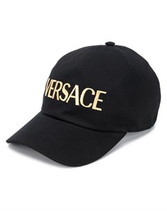 Бейсболка с вышитым логотипом Versace