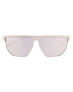 Солнцезащитные очки в оправе геометричной формы Bottega veneta eyewear