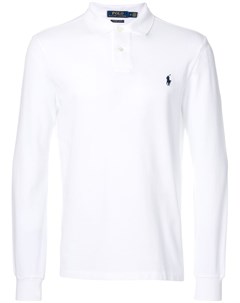 Рубашка поло с длинными рукавами и логотипом Polo ralph lauren