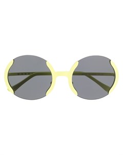 Солнцезащитные очки в круглой оправе Marni eyewear