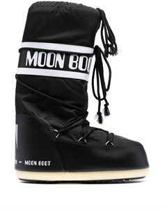 Дутые сапоги на шнуровке Moon boot