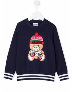 Джемпер Teddy Bear с логотипом Moschino kids
