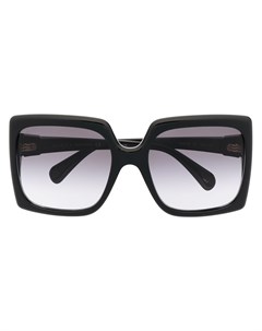 Солнцезащитные очки в квадратной оправе с логотипом Interlocking G Gucci eyewear
