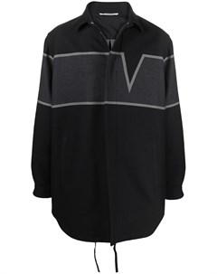 Куртка рубашка со вставкой Valentino