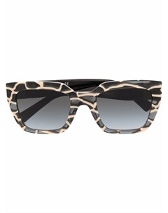 Солнцезащитные очки в квадратной оправе Valentino eyewear
