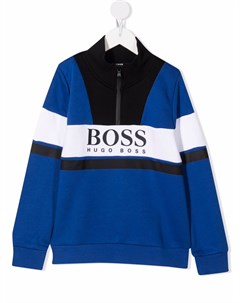 Джемпер на молнии с логотипом Boss kidswear