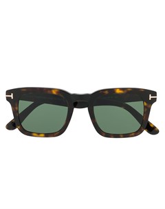 Солнцезащитные очки черепаховой расцветки Tom ford eyewear