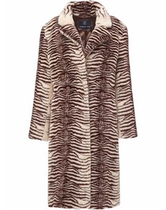 Пальто Savannah с тигровым принтом Unreal fur