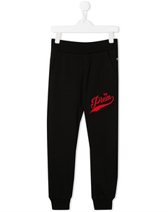 Спортивные брюки с вышитым логотипом Philipp plein junior