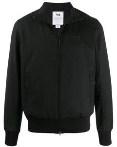 Куртка с высоким воротником и вышитым логотипом Y-3