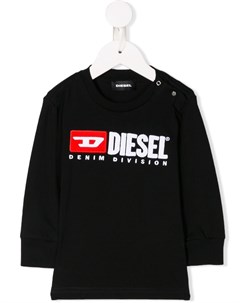 Толстовка с круглым вырезом и логотипом Diesel kids