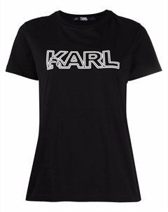 Футболка Karl с логотипом Karl lagerfeld