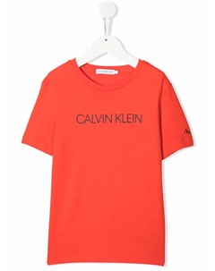 Футболка с логотипом Calvin klein kids