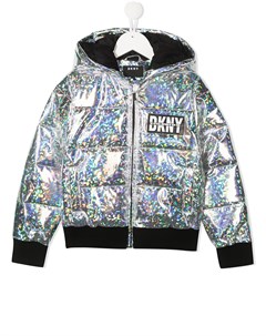 Непромокаемая куртка с переливчатым эффектом Dkny kids