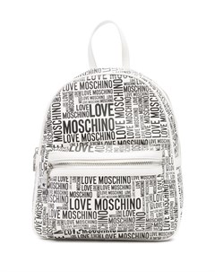 Рюкзак на молнии с логотипом Love moschino