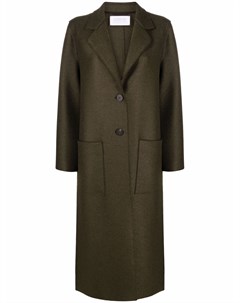 Однобортное пальто строгого кроя Harris wharf london